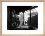 Grimy 8F and Class 5 steam locomotives. art print extra small natural Art Print - Science Museum Shop