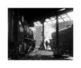 Grimy 8F and Class 5 steam locomotives. unstretched canvas medium none Art Print - Science Museum Shop