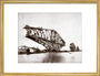 Construction of the Forth Railway Bridge, 1887. art print medium gold Art Print - Science Museum Shop