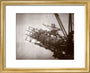 Construction works, Forth Railway Bridge, Scotland, 9 March 1887. art print extra small gold Art Print - Science Museum Shop