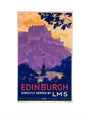'Edinburgh, directly served by LMS', poster, c 1930s. art print extra small none Art Print - Science Museum Shop