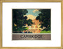'Cambridge', LNER poster, 1923-1947. art print medium gold Art Print - Science Museum Shop