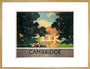 'Cambridge', LNER poster, 1923-1947. art print extra large gold Art Print - Science Museum Shop