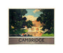 'Cambridge', LNER poster, 1923-1947. unstretched canvas small none Art Print - Science Museum Shop