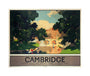 'Cambridge', LNER poster, 1923-1947. unstretched canvas medium none Art Print - Science Museum Shop