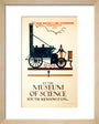 'The 'Rocket' of Mr Stephenson at the Museum of Science', 1922. art print extra small natural Art Print - Science Museum Shop