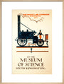 'The 'Rocket' of Mr Stephenson at the Museum of Science', 1922. art print large natural Art Print - Science Museum Shop