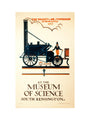 'The 'Rocket' of Mr Stephenson at the Museum of Science', 1922. art print small none Art Print - Science Museum Shop