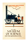 'The 'Rocket' of Mr Stephenson at the Museum of Science', 1922. unstretched canvas extra large none Art Print - Science Museum Shop