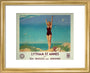 'Lytham St Annes for Sea Breezes and Sunshine', LMS poster, 1923-1947. art print extra small gold Art Print - Science Museum Shop