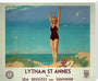 'Lytham St Annes for Sea Breezes and Sunshine', LMS poster, 1923-1947. stretched canvas extra large none Art Print - Science Museum Shop