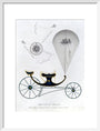 Patent kite and charvolant, 1827. art print medium white Art Print - Science Museum Shop