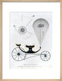 Patent kite and charvolant, 1827. art print medium natural Art Print - Science Museum Shop