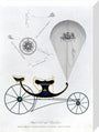 Patent kite and charvolant, 1827. stretched canvas medium none Art Print - Science Museum Shop