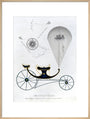 Patent kite and charvolant, 1827. art print extra large natural Art Print - Science Museum Shop