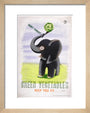 Don't Forget, Green Vegetables Keep You Fit', c 1951. art print extra small natural Art Print - Science Museum Shop
