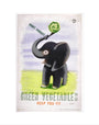 Don't Forget, Green Vegetables Keep You Fit', c 1951. art print extra small none Art Print - Science Museum Shop