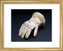 Soviet cosmonaut's glove, 1987. art print extra small gold Art Print - Science Museum Shop