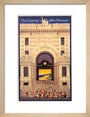 'Waterloo Station - The Gateway to Health & Pleasure', poster, 1922. art print small natural Art Print - Science Museum Shop
