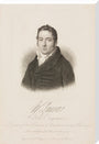 William James, British railway pioneer, c 1800. stretched canvas extra large none Art Print - Science Museum Shop