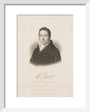 William James, British railway pioneer, c 1800. art print extra small white Art Print - Science Museum Shop