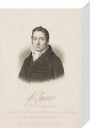 William James, British railway pioneer, c 1800. stretched canvas small none Art Print - Science Museum Shop