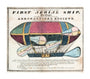 The 'Eagle', the 'First Aerial Ship', 1834. unstretched canvas large none Art Print - Science Museum Shop