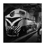 Finished diesel loco for export in main assembly hall, Darlington, 1959. unstretched canvas large none Art Print - Science Museum Shop