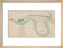 London Docks on the River Thames, 1796. art print small natural Art Print - Science Museum Shop