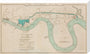 London Docks on the River Thames, 1796. stretched canvas large none Art Print - Science Museum Shop