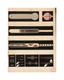 Glowing Geissler tubes, 1858. unstretched canvas medium none Art Print - Science Museum Shop