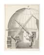 Equatorial telescope, 1851. unstretched canvas large none Art Print - Science Museum Shop