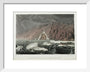 'Expedition Doubling Cape Barrow', Canada, 25 July 1821. art print extra small white Art Print - Science Museum Shop
