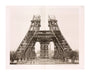 Erection of the pillars below the first level, Eiffel Tower, Paris, 15 May 1888. unstretched canvas extra large none Art Print - Science Museum Shop
