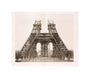 Erection of the pillars below the first level, Eiffel Tower, Paris, 15 May 1888. unstretched canvas small none Art Print - Science Museum Shop