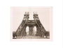 Erection of the pillars below the first level, Eiffel Tower, Paris, 15 May 1888. art print medium none Art Print - Science Museum Shop