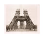 Erection of the pillars below the first level, Eiffel Tower, Paris, 15 May 1888. unstretched canvas medium none Art Print - Science Museum Shop