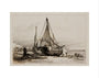 'Brighton Fishing Boats on the Beach', 1829. art print extra small none Art Print - Science Museum Shop