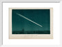 Comet over Paris, 19 March 1843. art print small white Art Print - Science Museum Shop