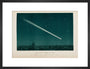 Comet over Paris, 19 March 1843. art print medium black Art Print - Science Museum Shop