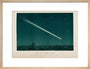 Comet over Paris, 19 March 1843. art print medium natural Art Print - Science Museum Shop
