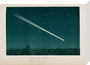 Comet over Paris, 19 March 1843. stretched canvas medium none Art Print - Science Museum Shop