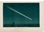 Comet over Paris, 19 March 1843. stretched canvas large none Art Print - Science Museum Shop