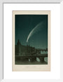 'Donati's Comet, as seen at Paris on the 5th of October 1858.' art print small white Art Print - Science Museum Shop