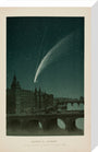 'Donati's Comet, as seen at Paris on the 5th of October 1858.' stretched canvas medium none Art Print - Science Museum Shop