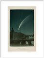 'Donati's Comet, as seen at Paris on the 5th of October 1858.' art print extra large white Art Print - Science Museum Shop