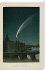 'Donati's Comet, as seen at Paris on the 5th of October 1858.' stretched canvas large none Art Print - Science Museum Shop