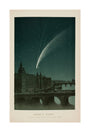 'Donati's Comet, as seen at Paris on the 5th of October 1858.' unstretched canvas large none Art Print - Science Museum Shop