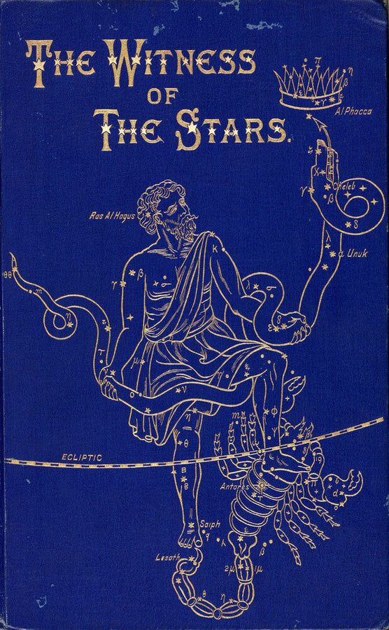 The constellations of Ophiuchus and Scorpio, 1895. Art Print - Science Museum Shop
