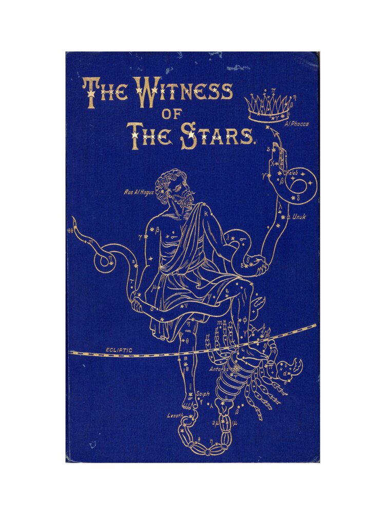 The constellations of Ophiuchus and Scorpio, 1895. art print small none Art Print - Science Museum Shop